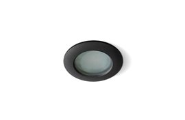 EMILIO koupelnové podhledové svítidlo 1x GU10 50W bez zdroje 9,1cm kulaté IP54, černé