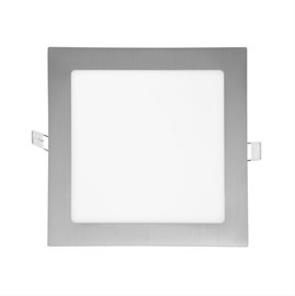 LED-WSQ-12W/27/CHR LED panel 17x17cm 12W 940lm 2700K IP20 chrom