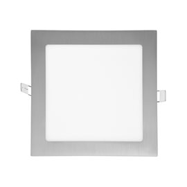 LED-WSQ-12W/41/CHR LED panel 17x17cm 12W 960lm 4100K IP20 chrom
