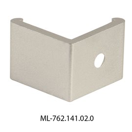 ML-762.141.02.0 Plastový šedý úchyt k profilu RS, RD