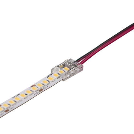 ML-112.004.78.8 Připojovací konektor jednobarevných LED pásků šíře 8 mm, 2 piny, délka 2 metry,20AWG 2