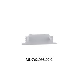 ML-762.098.02.0 Koncovka bez otvoru pro VB, stříbrná barva, 1ks