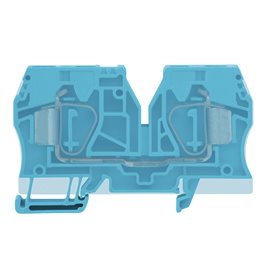 ZEI 16 BL Napájecí svorka, Připojení s kotevní svorkou, 16 mm2, 500 V, 76 A, Modrá