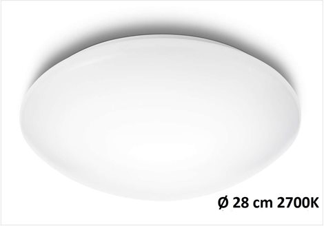 31801/31/EO Suede přisazené LED svítidlo 1x12W 1200lm 2700K IP20 28cm, bílé 10