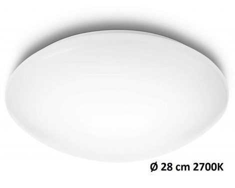 31801/31/EO Suede přisazené LED svítidlo 1x12W 1200lm 2700K IP20 28cm, bílé 9