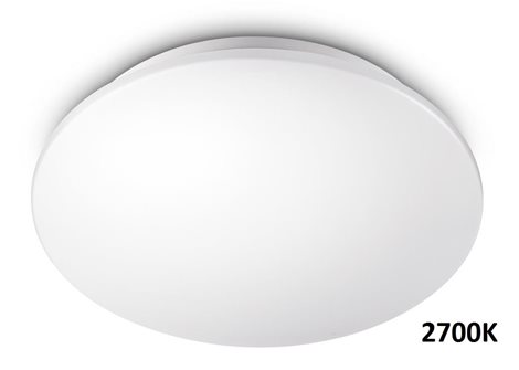 Moire LED stropní svítidlo 16W 1100lm 2700K 320mm, bílé 1
