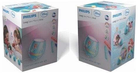 71704/25/16 Dětská stolní LED lampička Philips LivingColors Micro Princess Ariel 1x4,7W 15