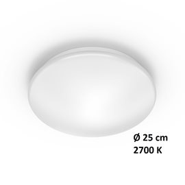 Stropní LED svítidlo Philips Moire 10W 1000 lm 2700K 25cm 8718699681098, bílé