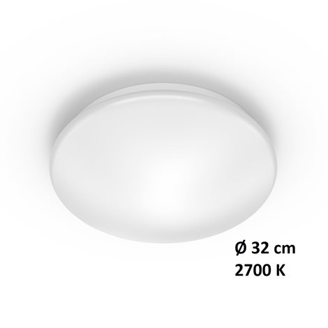 Stropní LED svítidlo Philips Moire 17W 1700 lm 2700K 32cm 8718699681135, bílé 1