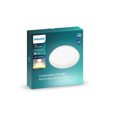 Stropní LED svítidlo Philips Moire 17W 1700 lm 2700K 32cm 8718699681135, bílé 4