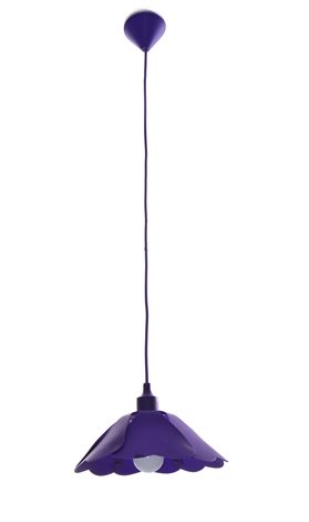L/00396 Závěsné svítidlo Ledko E27 40W, fialové 2