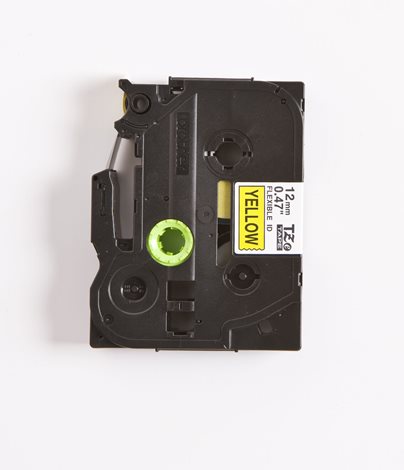 TZE-FX631 žlutá/černá 12mm, kazeta s flexibilní páskou, délka 8m 1