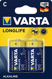 R14 4114 baterie Varta malé mono Longlife Extra