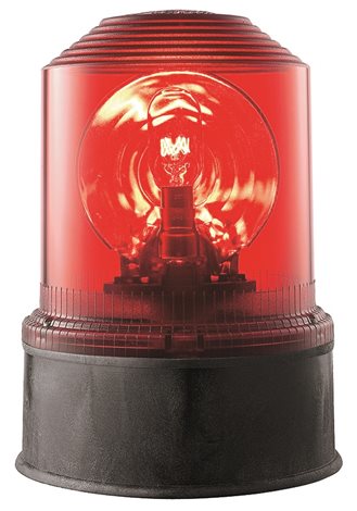 37332 Maják rotační DSL, červený, 240 V~ (0,2 A), žárovka 25 W (E14)