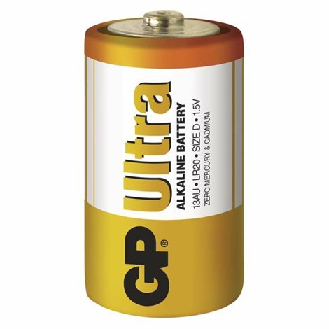 B1940 GP alkalická baterie ULTRA D (LR20) 2SH 3