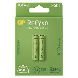 B2111 GP nabíjecí baterie ReCyko 1000 AAA (HR03) 2PP