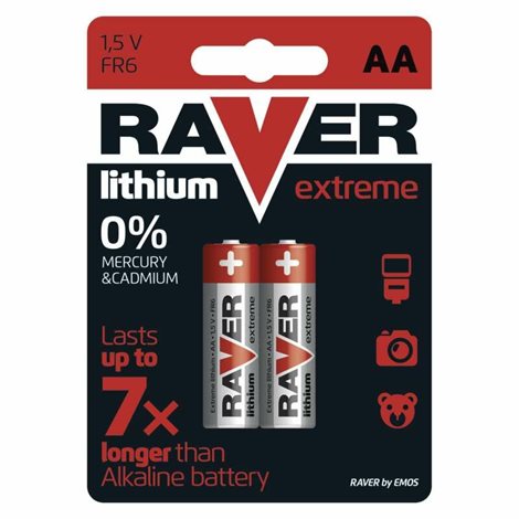 RAVER LITHIUM FR6 baterie 3
