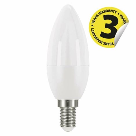 ZQ3220 LED CLS CANDLE 6W E14 WW 4