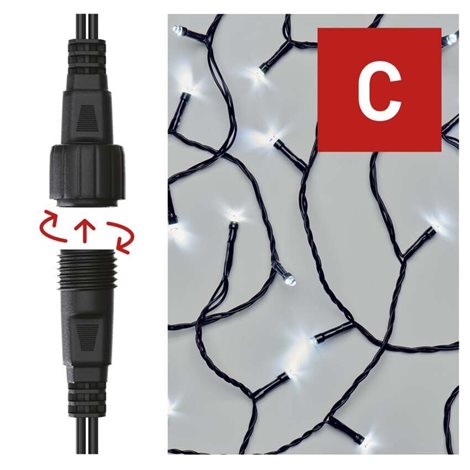 D1AC02 CONNECT CHAIN 50LED 5M IP44 CW 2