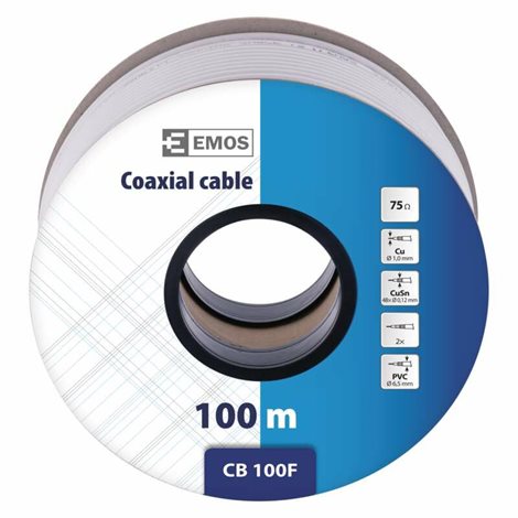 CB 100F koax.kabel 100m 6