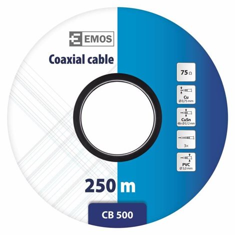 CB 500 koax.kabel 250m 4