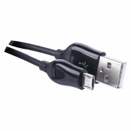 SM7004B USB 2.0 A/M-MICRO B/M 1M ČERNÁ