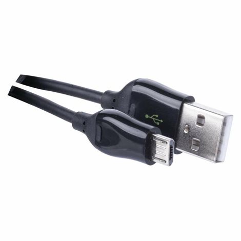 SM7004B USB 2.0 A/M-MICRO B/M 1M ČERNÁ 1