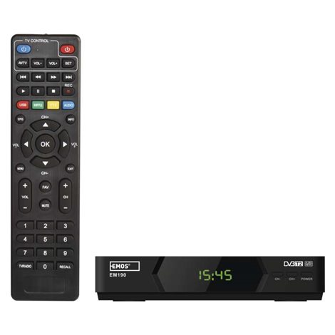 J6012 Set-top box EMOS EM190 HD HEVC H265 (DVB-T2) 1