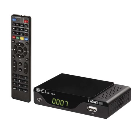 J6014 Set-top box EMOS EM190-S HD HEVC H265 (DVB-T2) 1