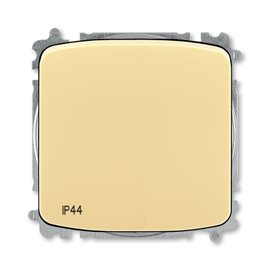 3559A-A07940 D Přepínač křížový, s krytem, řazení 7, IP44, bezšroubové svorky; béžová