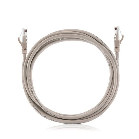 KEN-C5E-U-010 KELine, patch kabel Cat.5E UTP PVC šedý 1 m 1
