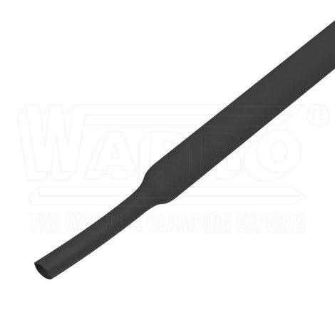 WDT3-048-00-2 slabostěnná teplem smršt. trubice s lepidlem 3:1, 4,8/1,5 mm, černá, 1,22 m