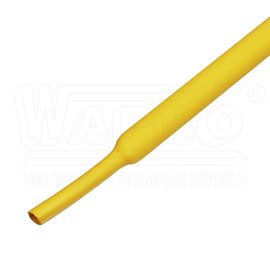 WST2-032-04-2 slabostěnná teplem smrštitelná trubice 2:1, 3,2/1,6 mm, žlutá