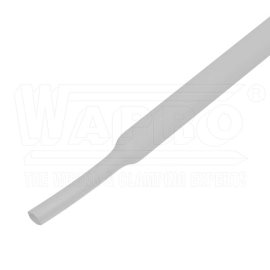 WST2-064-09-2 slabostěnná teplem smrštitelná trubice 2:1, 6,4/3,2 mm, bílá, bal. 10 m