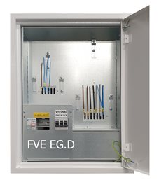 Rozvaděč elektroměrový RE 1/1 FVE bez HJ EGD(EON)/ČEZ 47x69