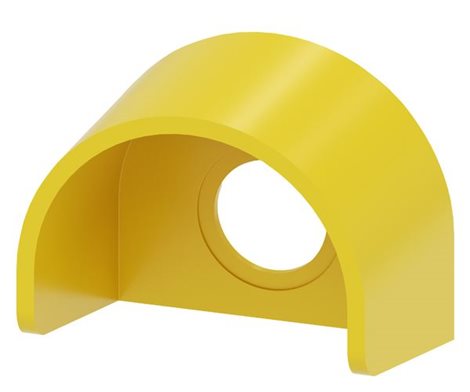 3SU1900-0DY30-0AA0 PROTECTIVE COLLAR FOR EM. STOP MUSHROOM PUSHBUTTON, WITHOUT OR WITH RON 1