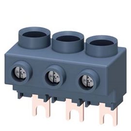 3RV2925-5AB 3-PHASE INFEED TERMINAL, FOR 3-PHASE BUSBARS, CONNECTION FROM ABOVE, SIZE S00/