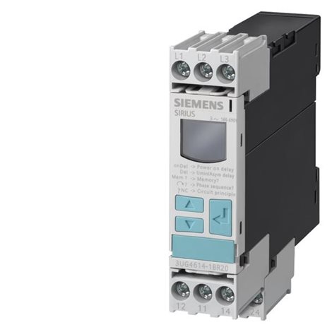 3UG4617-1CR20 DIGITAL MONITORING RELAY FOR THREE-PHASE LINE VOLTAGE 1