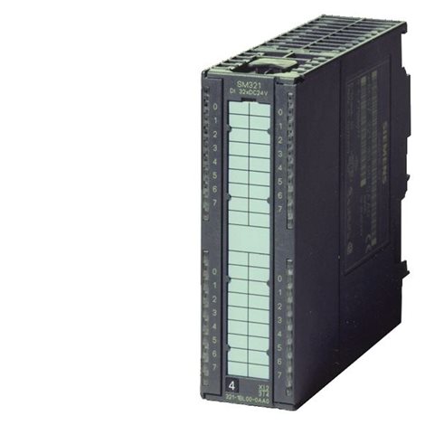 6ES7321-1BL00-0AA0 SIMATIC S7-300, DIGITAL INPUT SM 321, OPTICALLY ISOLATED 32DI, 24 V DC, 1