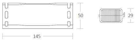 Spojka gelová SHARK 406, bez svork., se separ., 2-4x (1,5-6mm2), 0,6/1kV 2