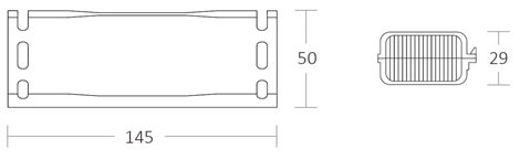 Spojka gelová SHARK 406/S, bez svork., bez separ., 1x (4-50mm2), 0,6/1kV 2