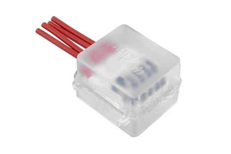 Krabička gelová PASCAL 38x30x26mm, IPX8, 0,6/1kV, pro ochranu spoje vodičů (balení 1ks) 4