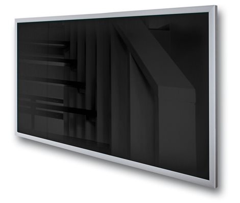 ECOSUN 600 G-Black Skleněný sálavý panel, instalace stropní i nástěnná, 600W 1