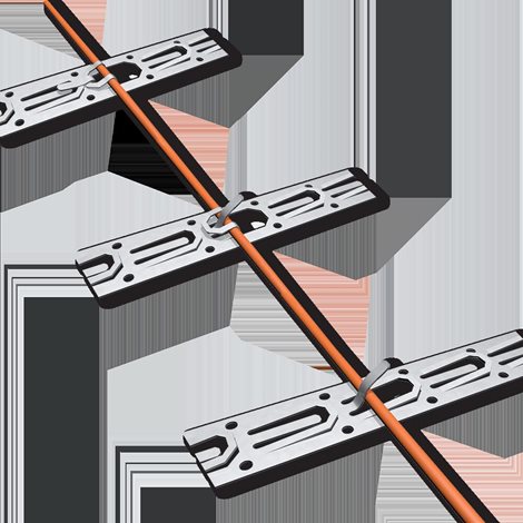 CableFix AL 25 Hliníkový fixační pásek k uchycení topných kabelů - balení 10m 2