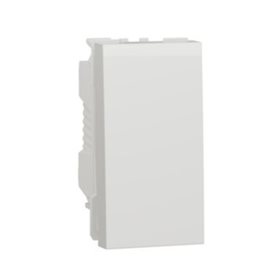 NU313618 Unica - Tlačítko střídavé ř.6/0, 1M, Bílý