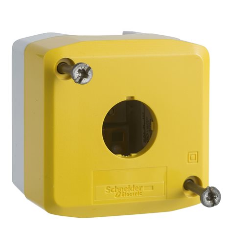 XALK01 Prazdná skřín - 1 otvor žlutá