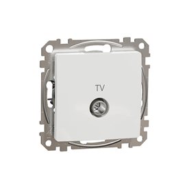 SDD111474 TV zásuvka průběžná 7dB bílá