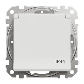 SDD211013 Zásuvka 230V 16A IP44 šroubová bílá