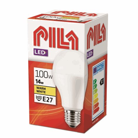 LED žárovka PILA 14W-100W A67 E27 WW FR ND 1521lm 2700K 2