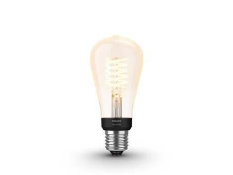Hue White Filamentová LED žárovka E27 ST64 7W 550lm 2100K IP20 3